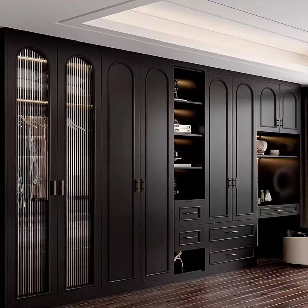Furniture Hardware Brands - Nieuwe vintage eiken kledingkast met merkhardware,