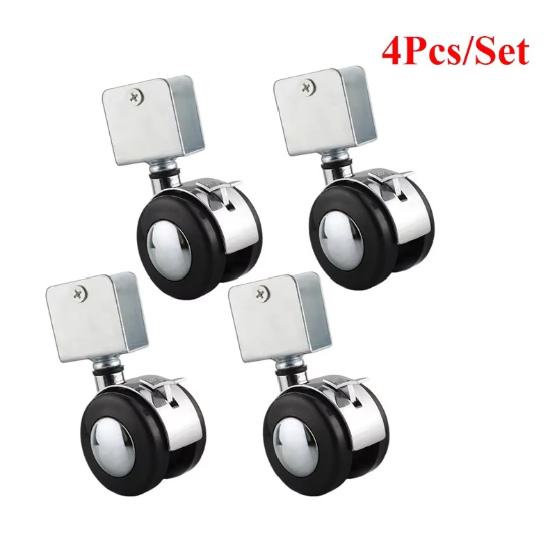 Furniture Hardware Brands - 4 stuks gloednieuwe 2 inch wiegwielen