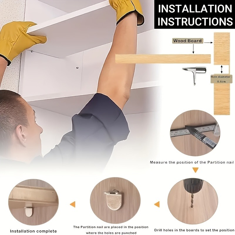 Metalen planksteunen, 2 soorte - Furniture Hardware Types recensie en prijs